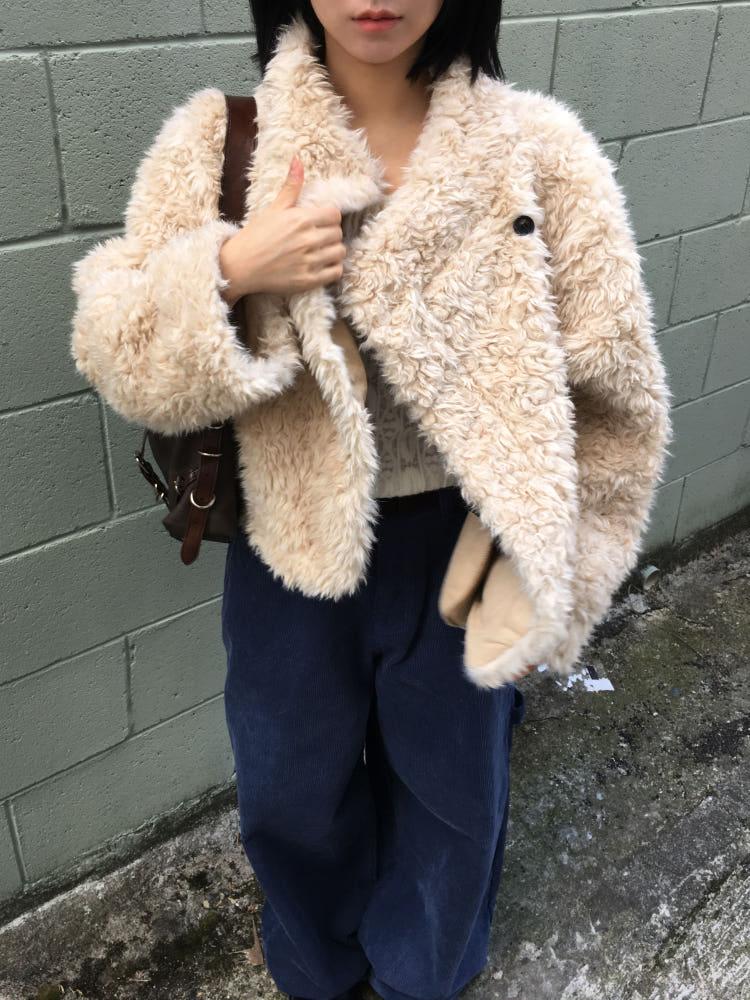 디어 퍼 자켓 [2color]