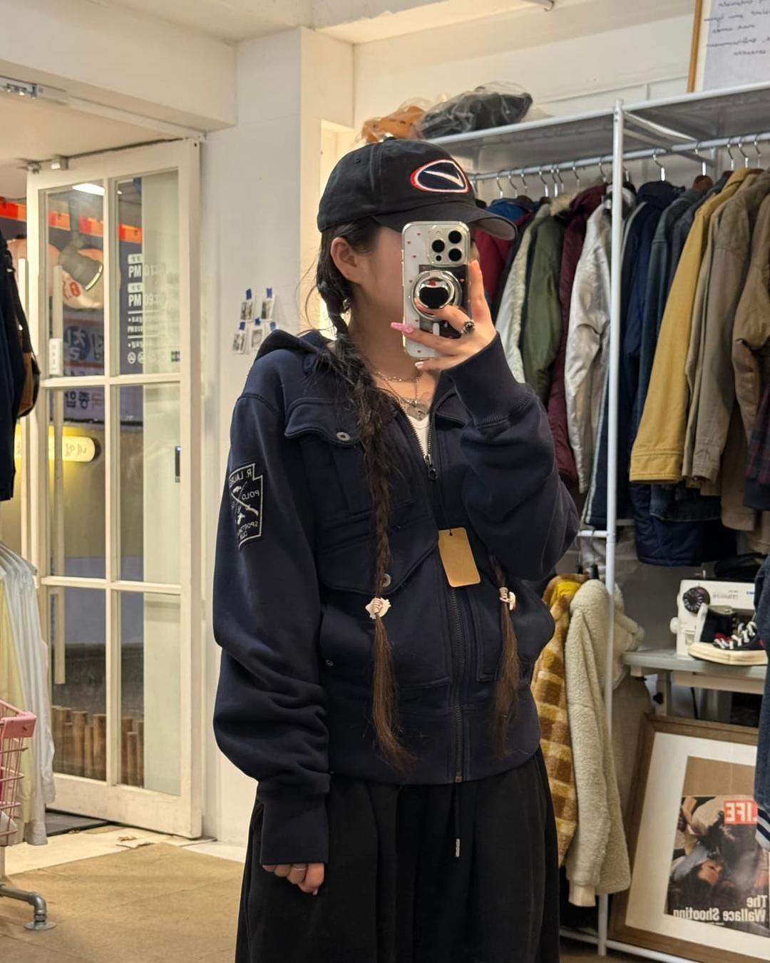 Polo jeans co. 패치 후드집업 | 후루츠패밀리
