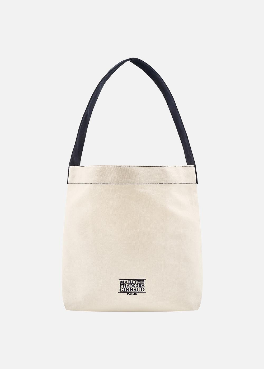 CLASSIC LOGO BUCKET BAG ivory