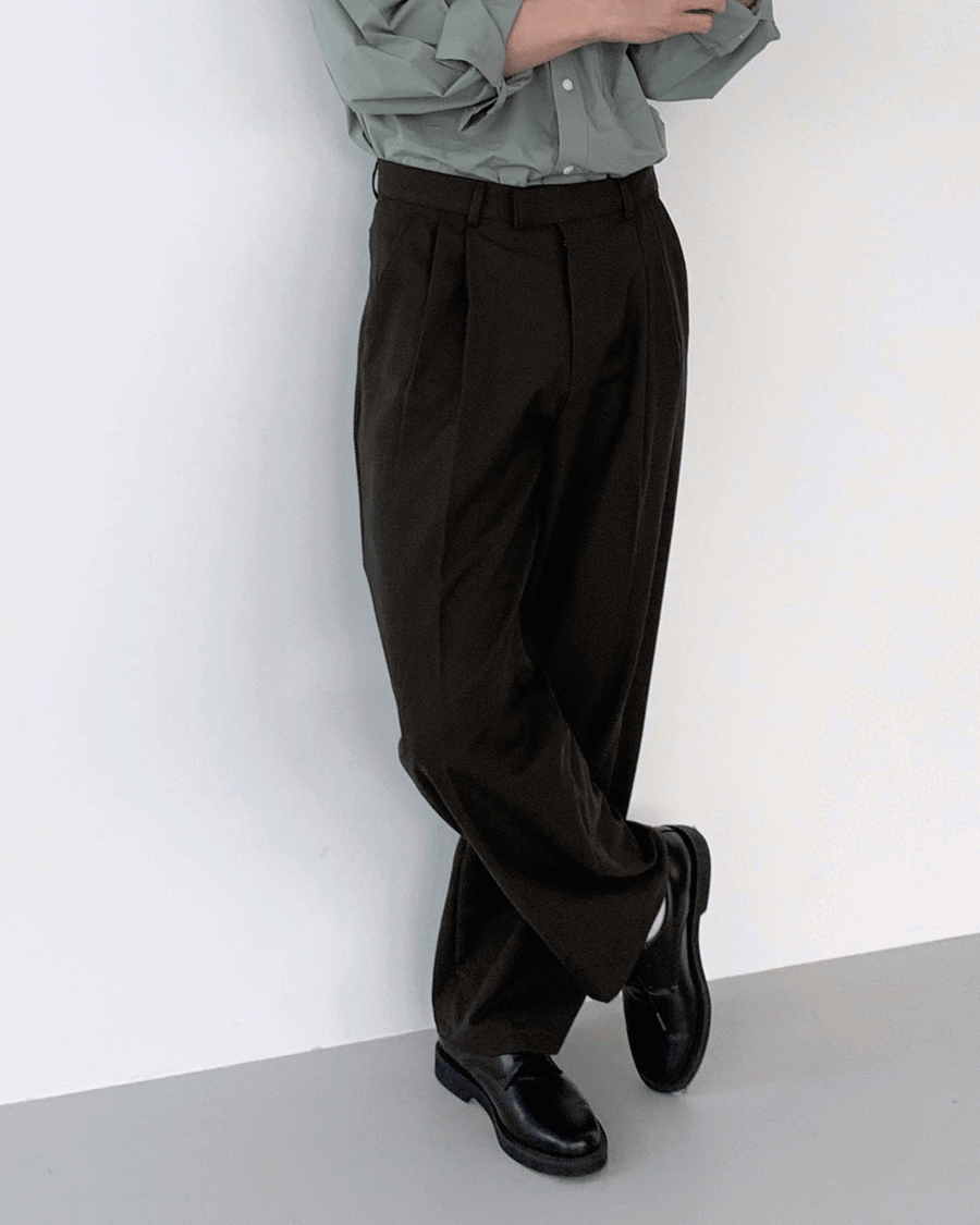 mas twill slacks (2color)