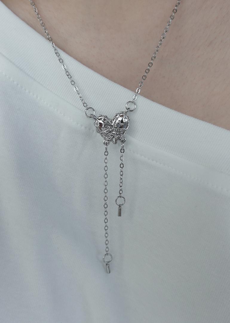 노드레스 *BEST재입고* heart drop necklace | 하트 드롭 목걸이