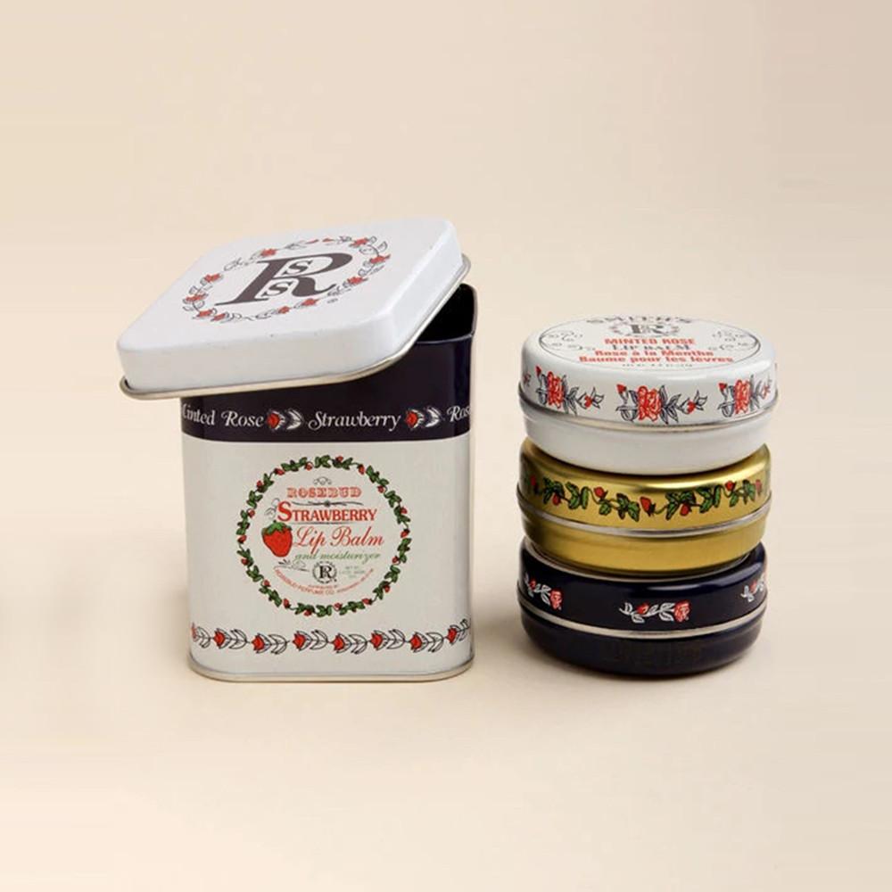 [로즈버드 퍼퓸] 스미스 베스트 3종 립밤 세트 입술각질제거 입술보호제 무색 커플립밤