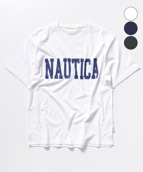 노티카(NAUTICA)  빅 레터링 반팔티 - 사이즈 & 후기 | 무신사