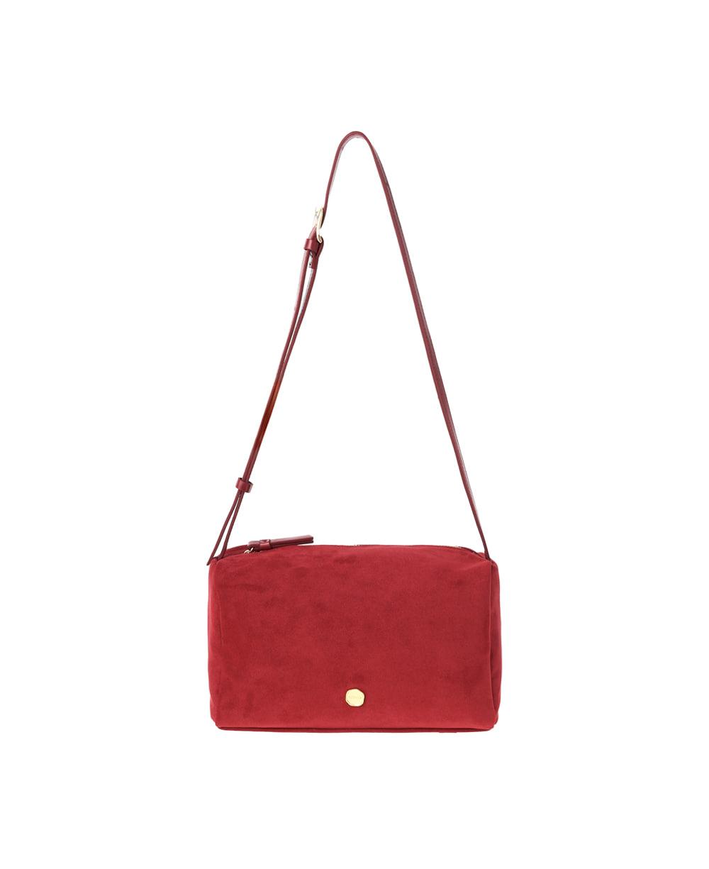 투아모 Bella Suede Box bag 벨라 스웨이드 박스백 / 레드