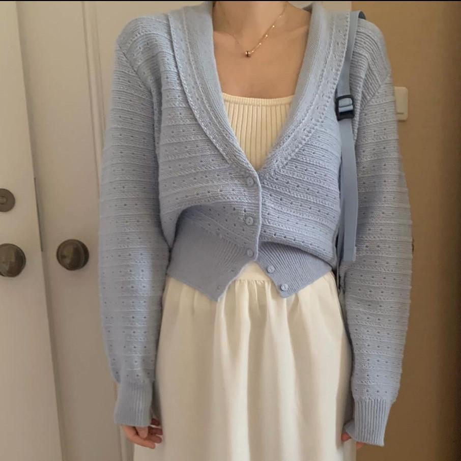 쿠폰 PYT 프영띵 코코넛 레이스 니트 프리티영띵 (2color)  라디망쉬