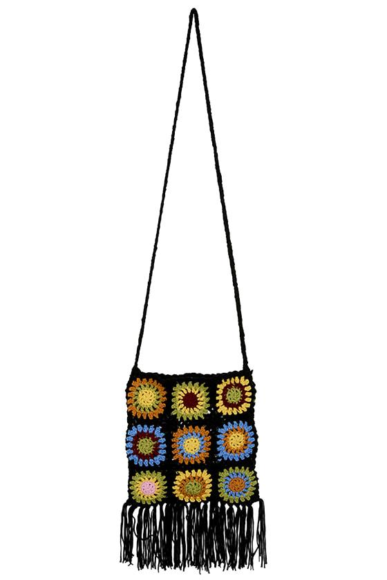 크로셰 니트 백