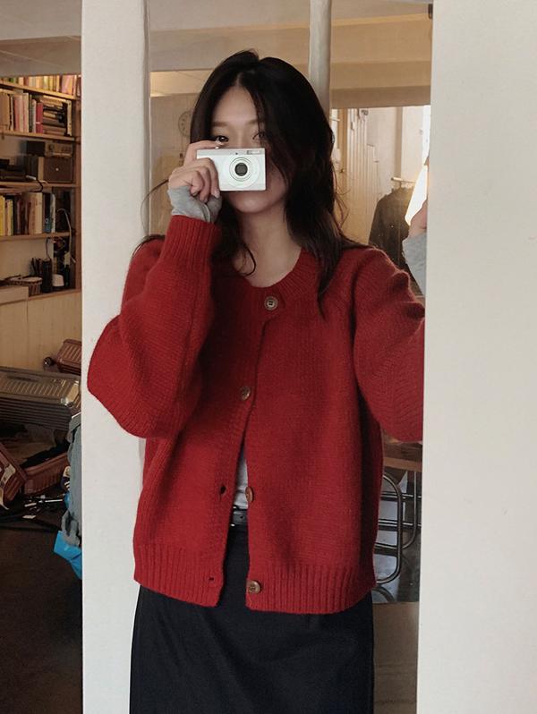 슬로우앤드 [💫1만장돌파] 리얼도톰 비조가디건 - 6 color