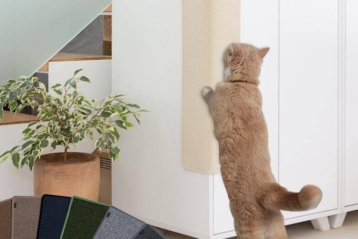 고양이 수직 벽부착 스크래쳐 GO2093