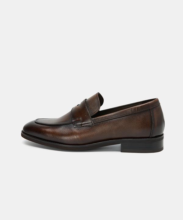 탠디본사 미셸바이탠디 소가죽 로퍼 브라운, 324033 CA_1168 (3cm)