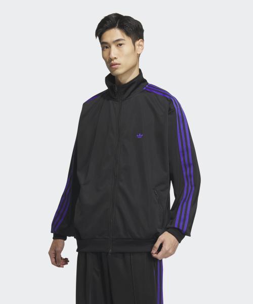 아디다스(ADIDAS)  BB 트랙탑 - 블랙:퍼플 / IZ4923 - 사이즈 & 후기 | 무신사