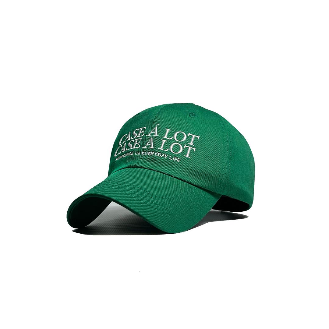 Slogon logo ball cap - Green﻿ (7월 22일 입고 예정)