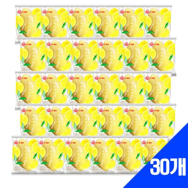 오뚜기 오쉐프 오븐에구운레몬케이크 40G 30개(한박스)