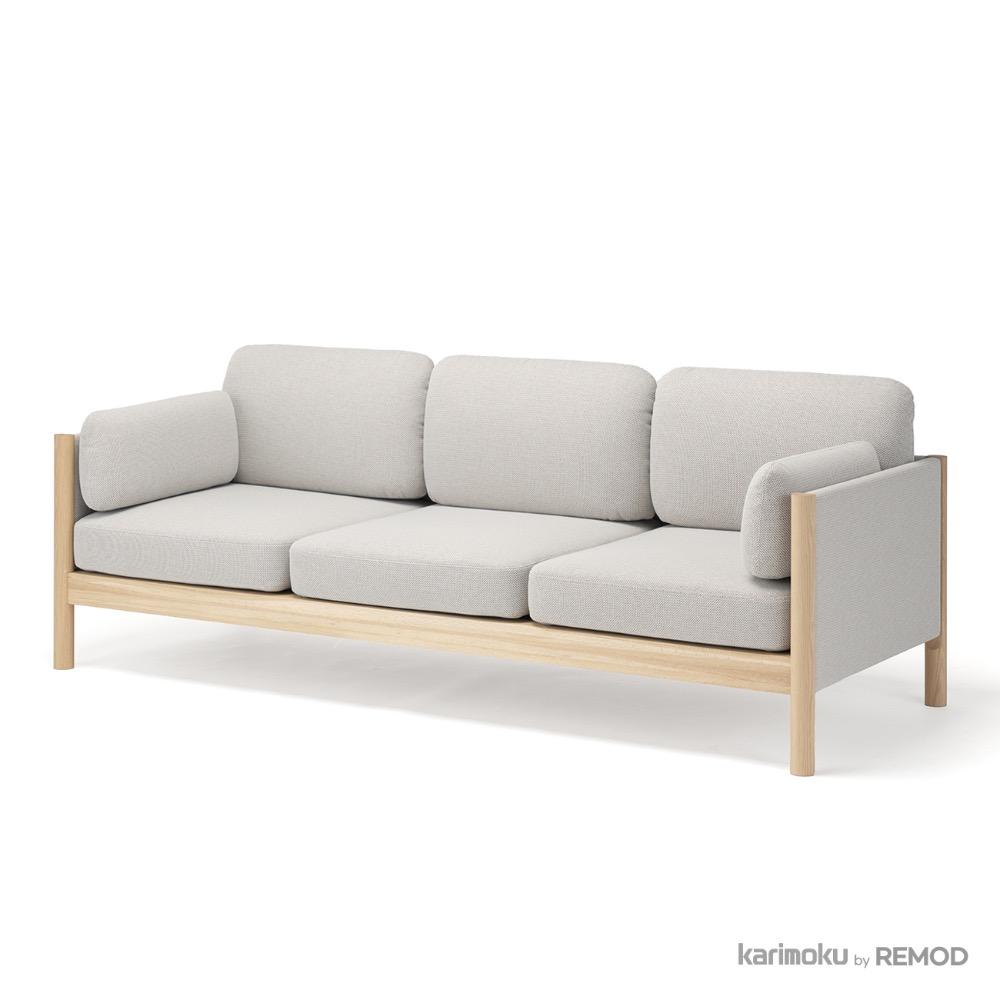 가리모쿠 뉴 스탠다드 CASTOR LOBBY SOFA PLUS 3 SEATER