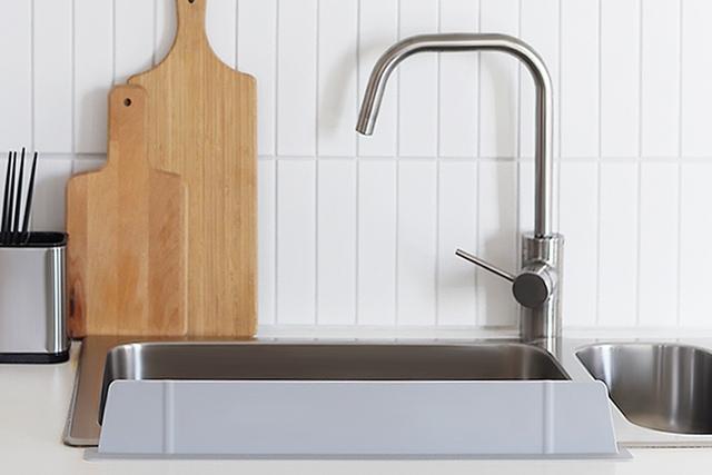 국내제작 실리콘 흡착 싱크대 물막이