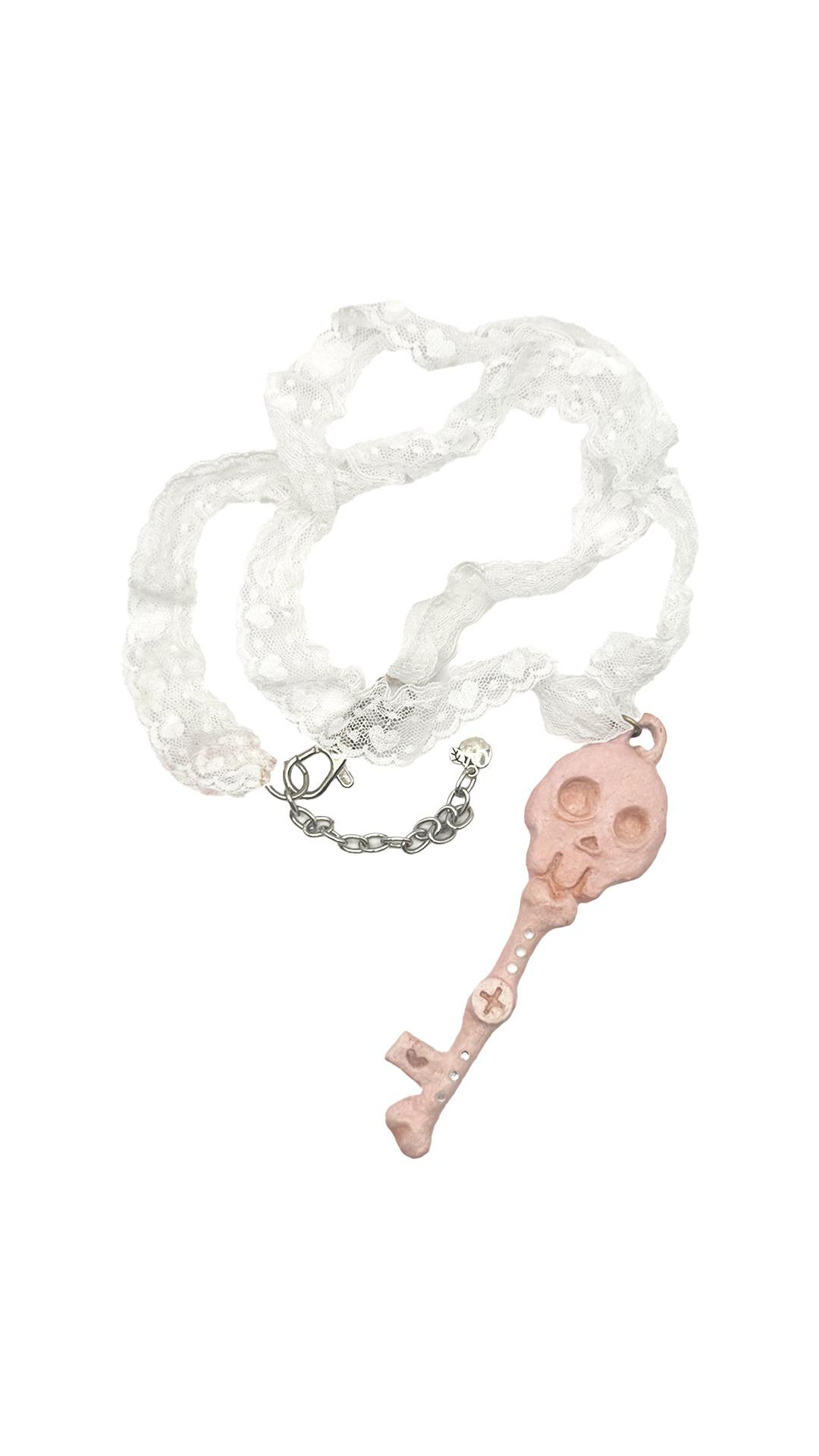 [kitty2c001] skull key Pendant Nacklace
