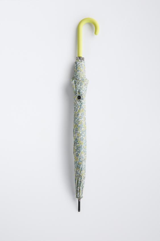 플라워 프린트 우산