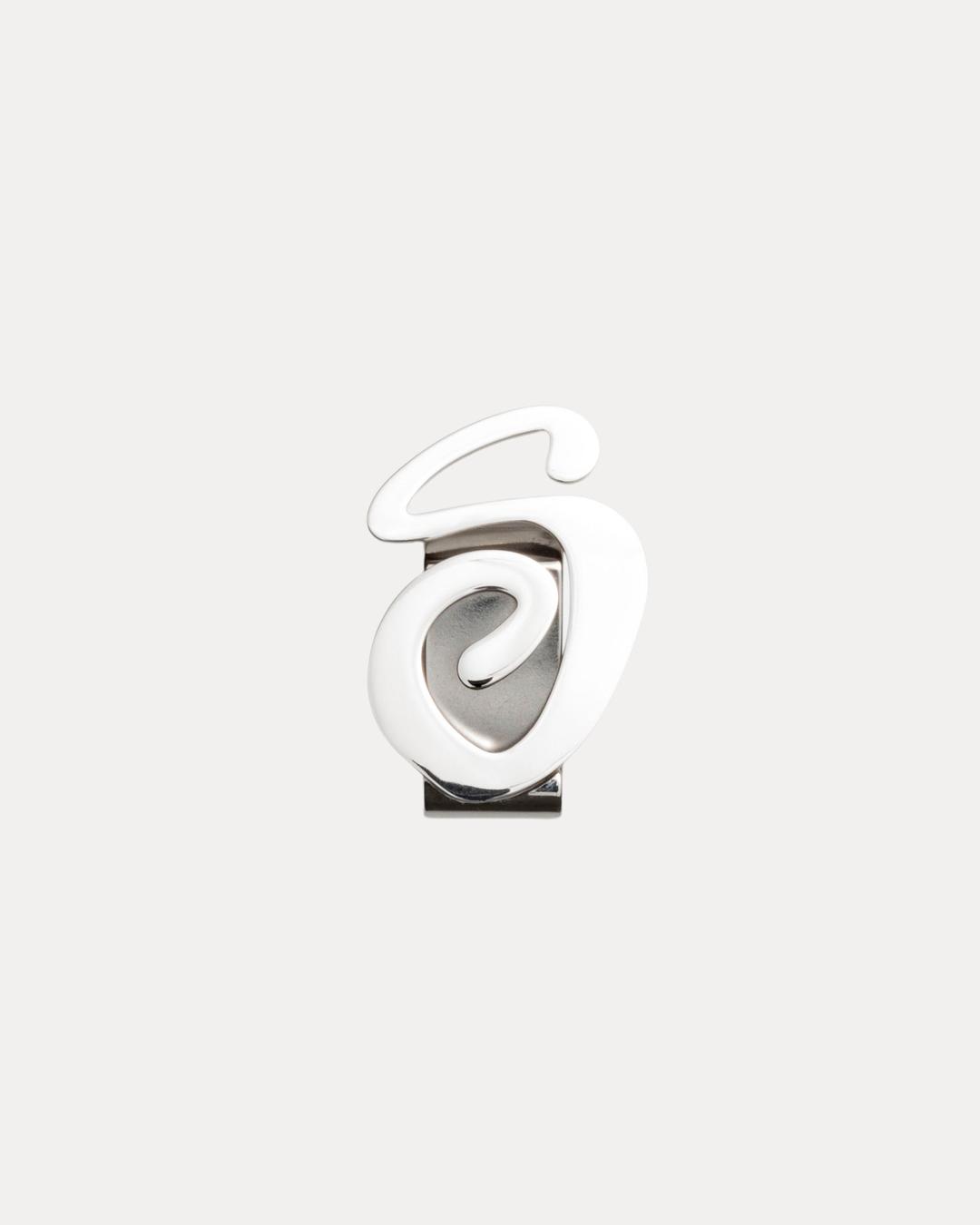 SWIRLY S MONEY CLIP - Silver / ONE SIZE