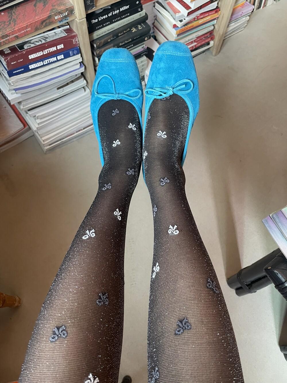 Patterned Stockings - Ribbon