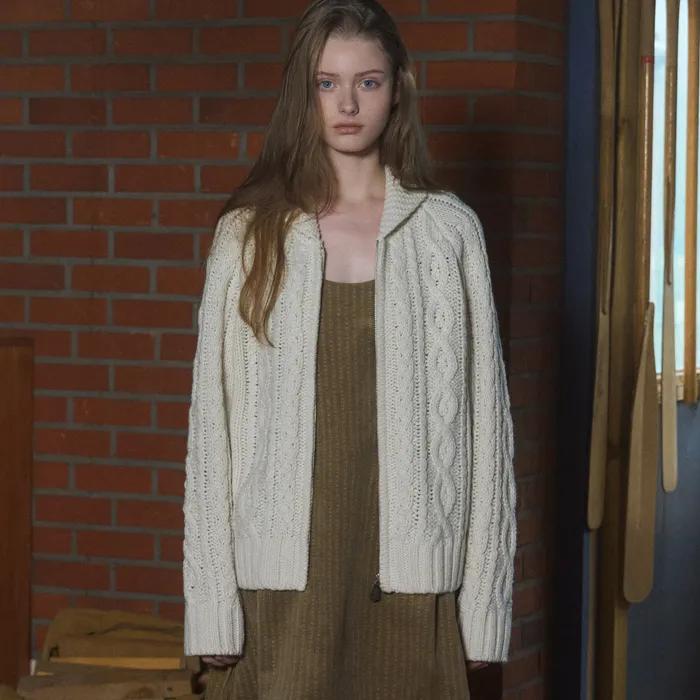 Steve cowichan cardigan (ivory)