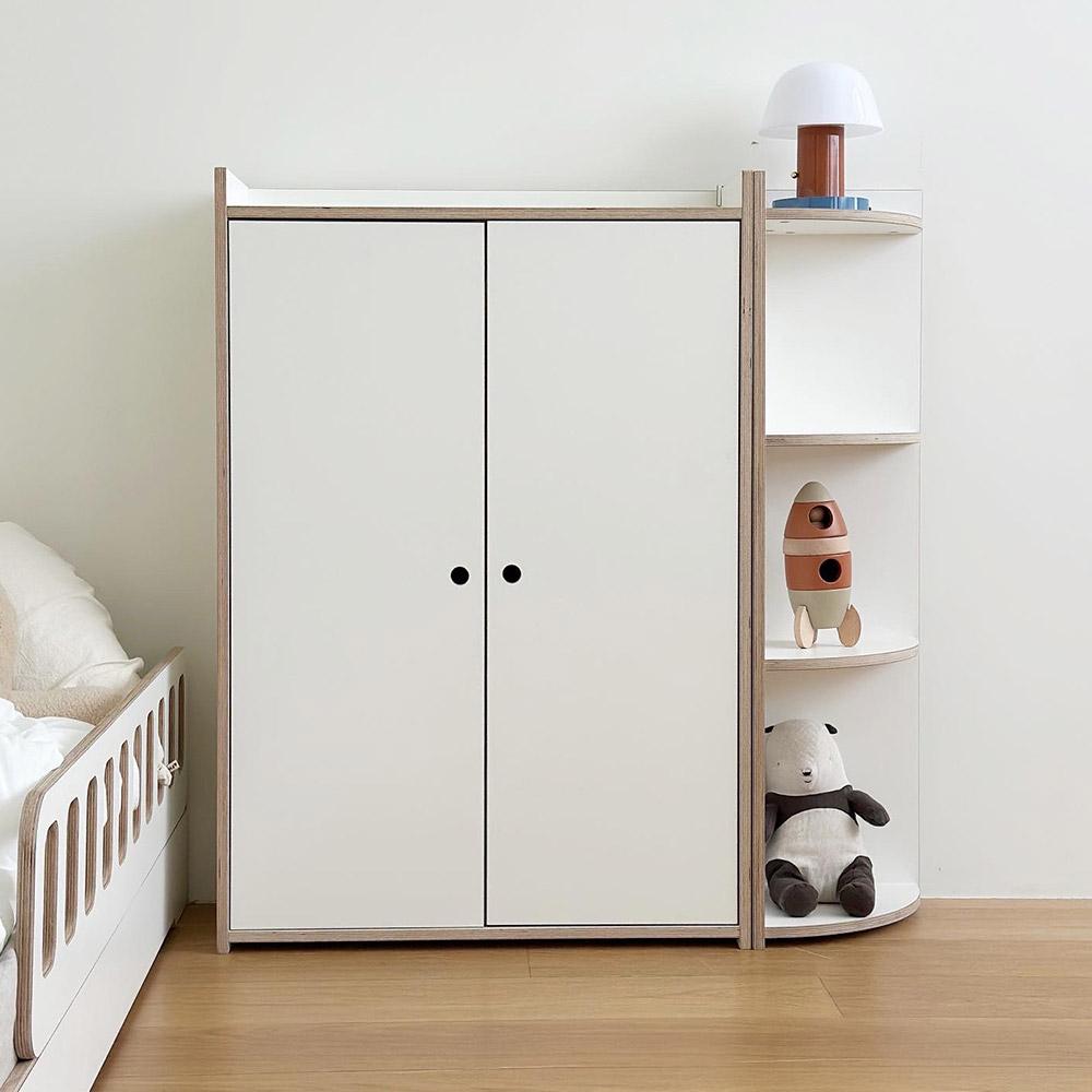 JD홈드레싱 키즈 어린이 유아 3단 멀티 캐비넷