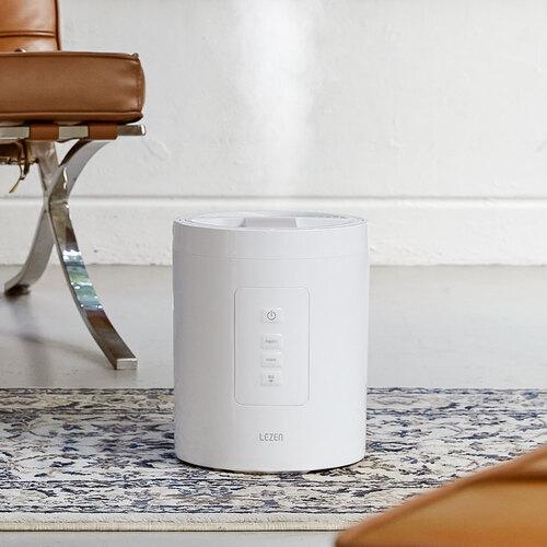 [25년형] 르젠 퓨어드롭 2L 저전력 스팀 신생아 아기방 가정용 사무실용 수분듬뿍 가열식가습기 LZHD-200Y