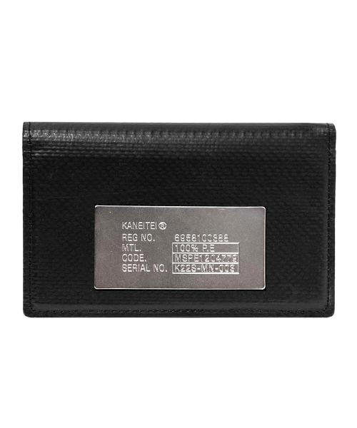 카네이테이(KANEITEI)  ECLIPSE CARD WALLET (BLACK) / UPCYCLED - 사이즈 & 후기 | 무신사
