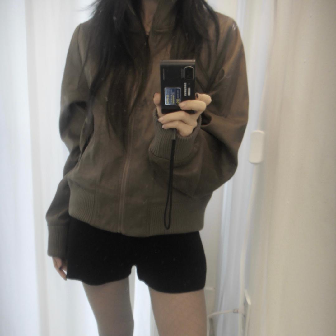 슬립오버 vintage hailey jk 블루종 누빔 빈티지 가을 자켓 하이넥집업