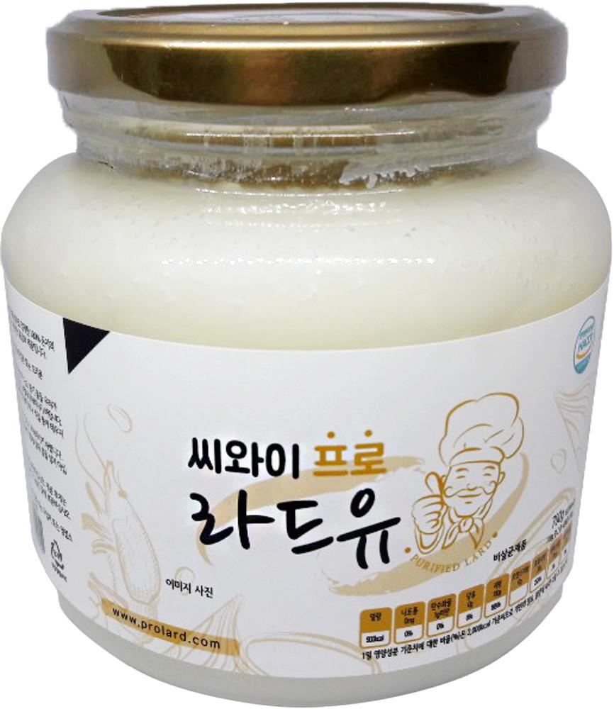 프로라드유/돈지/라드유/라드/100%돈지/소분700g 1병