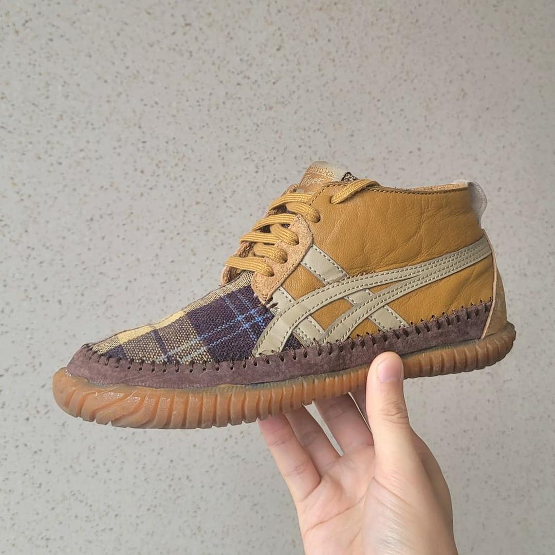 오니츠카타이거 츠나히키 옐로우 체크 230 | 후루츠패밀리