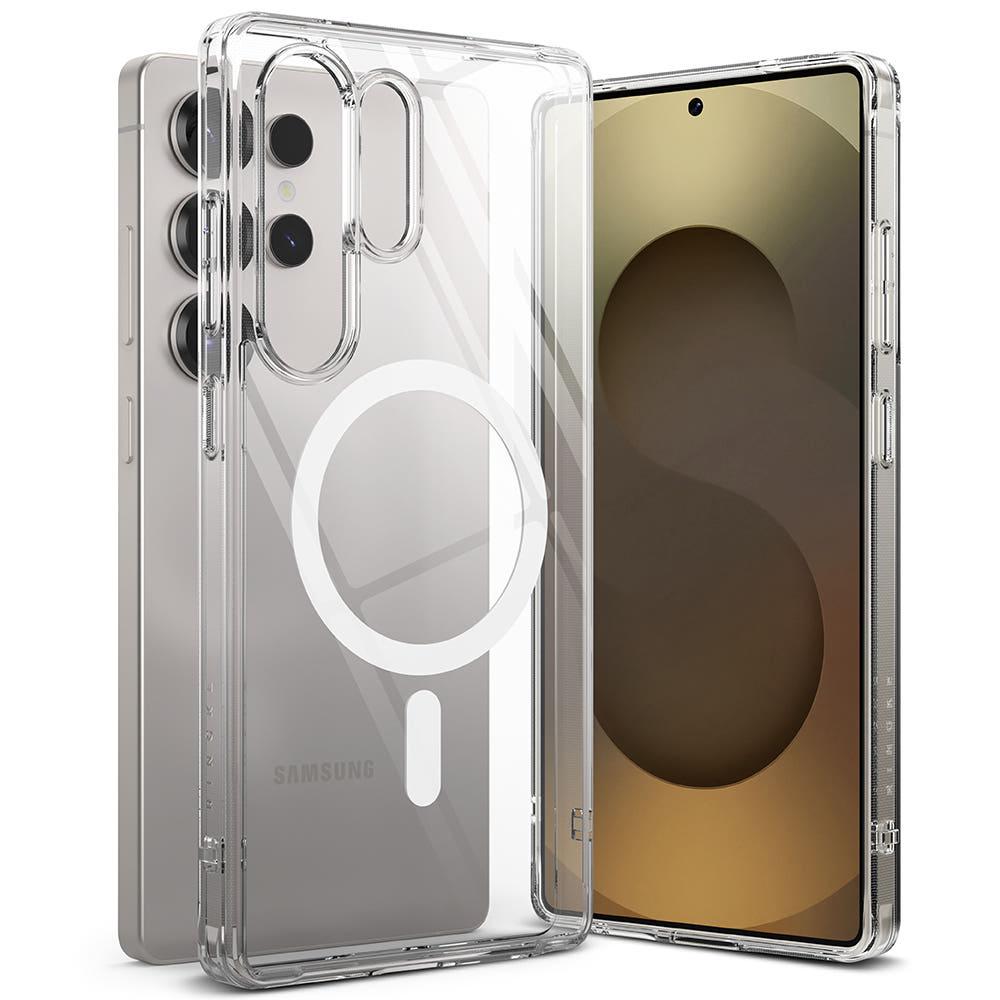 링케 퓨전 마그네틱 맥세이프 케이스 클리어, 갤럭시S25 울트라