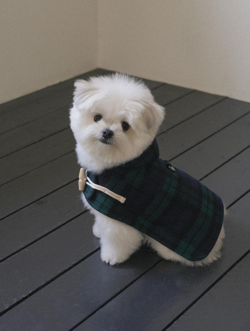 Classic Duffle Coat (Green Check)