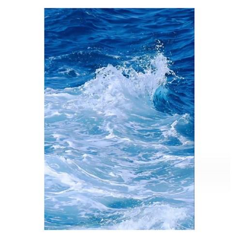 알로데 바다와 파도 빛나는 하늘 벽 장식 DIY 보석 십자수 세트 30 x 40 cm, NO. 09, 1세트 - 구슬/비즈DIY키트 | 쿠팡