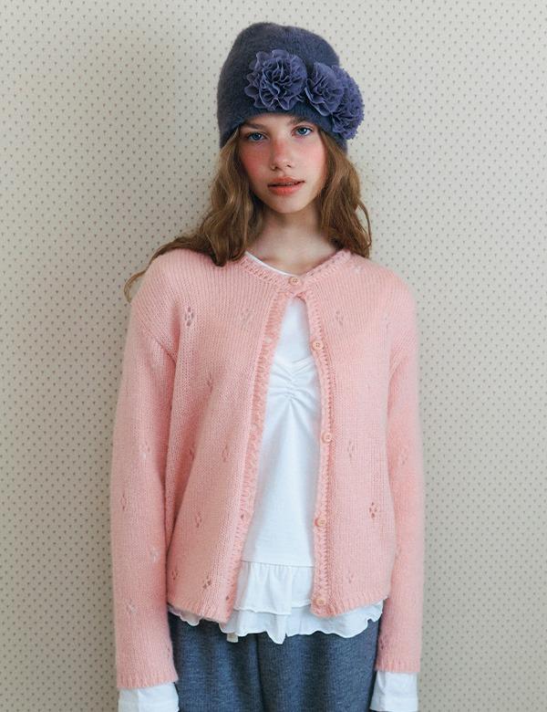 [NEW CAPSULE] 플라워 가디건_RMCKG11RTJ