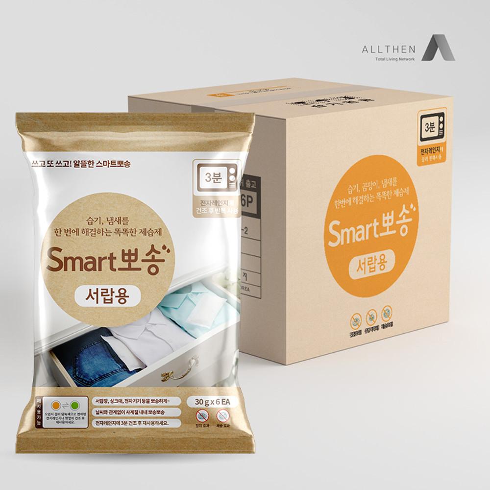 올덴 스마트뽀송 서랍용 실리카겔 제습제 30g 6개 20팩