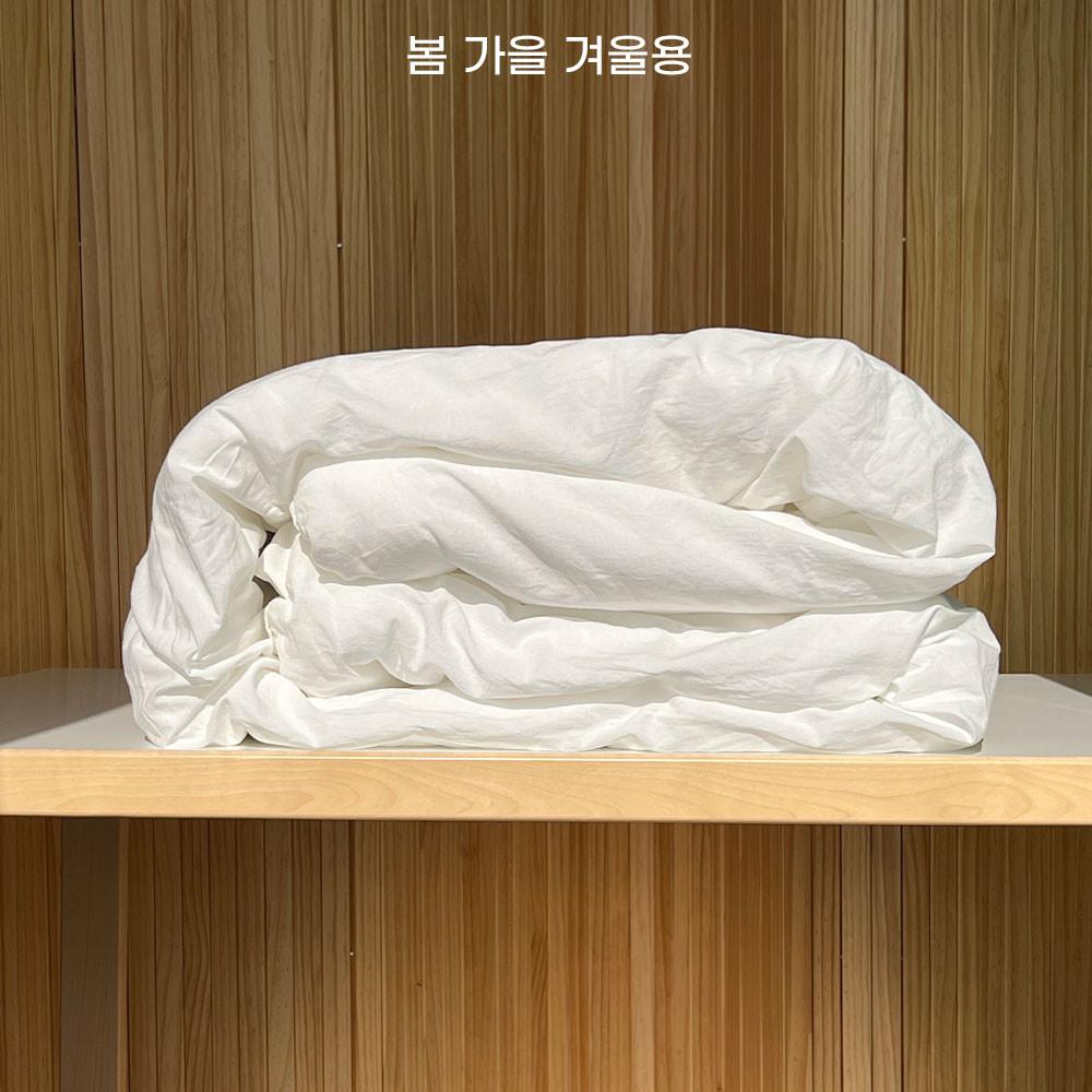 [롬나홈] 구름이불 봄 가을 겨울용ㅣ가볍고 따뜻한 차렵 이불 패드 세트