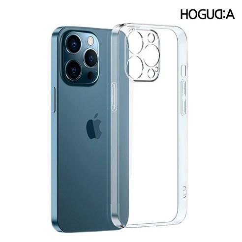 호구다 변색없는 리얼슬림 아이폰 투명 하드 케이스 - BAR형 | 쿠팡