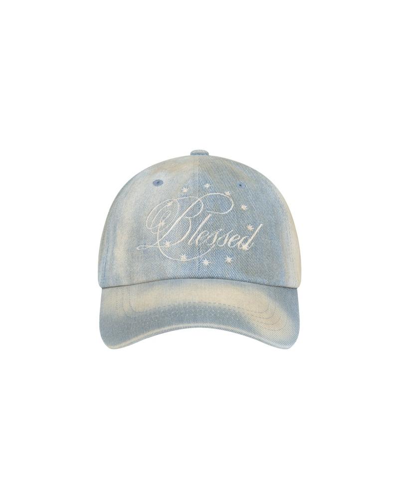 [1/19 예약배송] BLESSED OIL DENIM BALL CAP