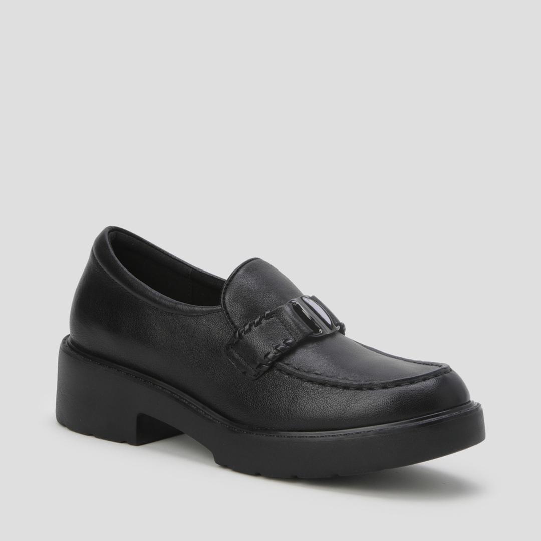 핸드메이드 램스킨 로퍼 BLACK