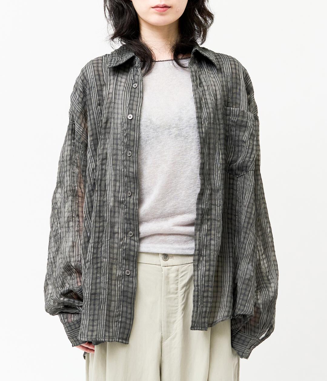 Mute Wrinkled Shirt (2color)