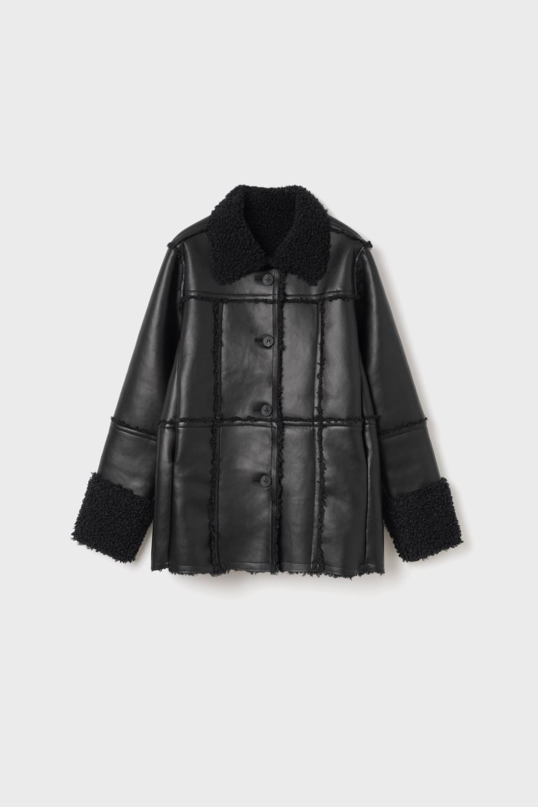 HAIRY REVERSIBLE MUSTANG (BLACK)