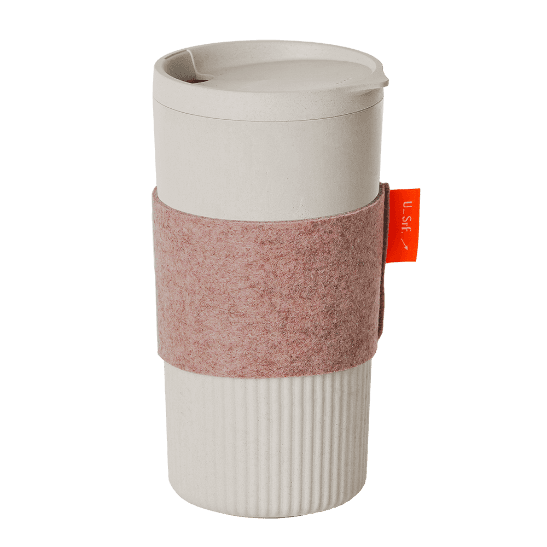 리트컵 텀블러 - 베이지