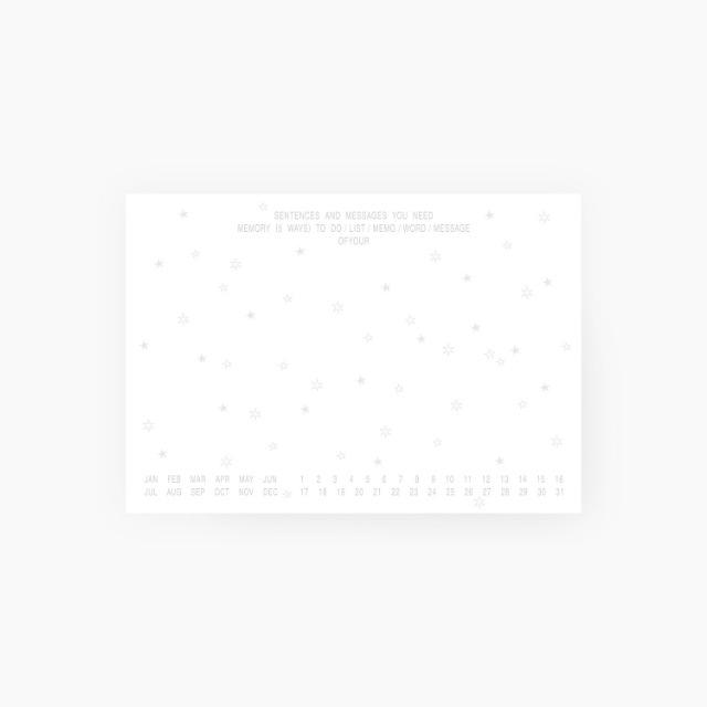 Memopad, Gray Star