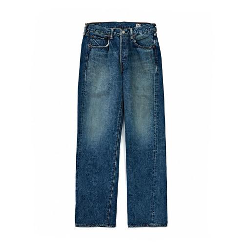 1102-Fade Straight  Selvedge Denim