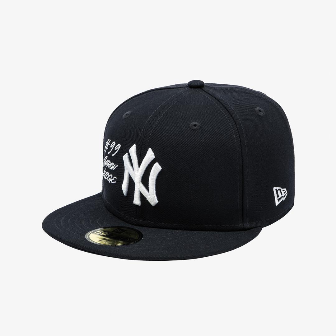 MLB 뉴욕 양키스 스크립트 사이즈캡 네이비