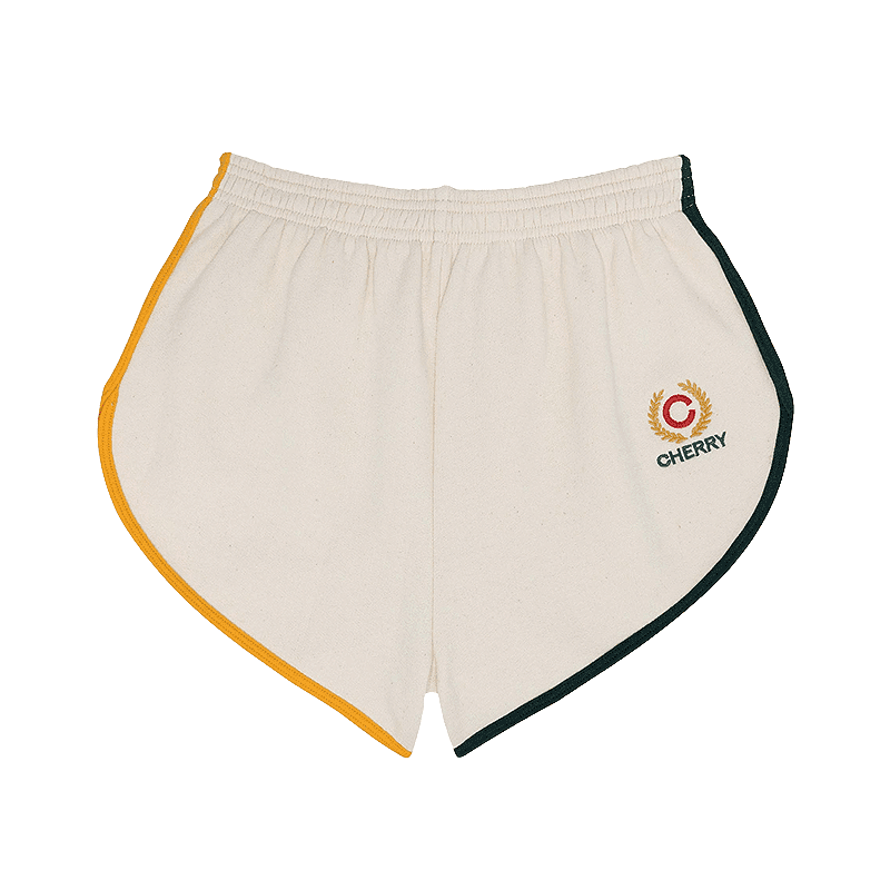 [CHERRY LA] Crest Running Shorts (Cream) - CHERRYLA | 리켓