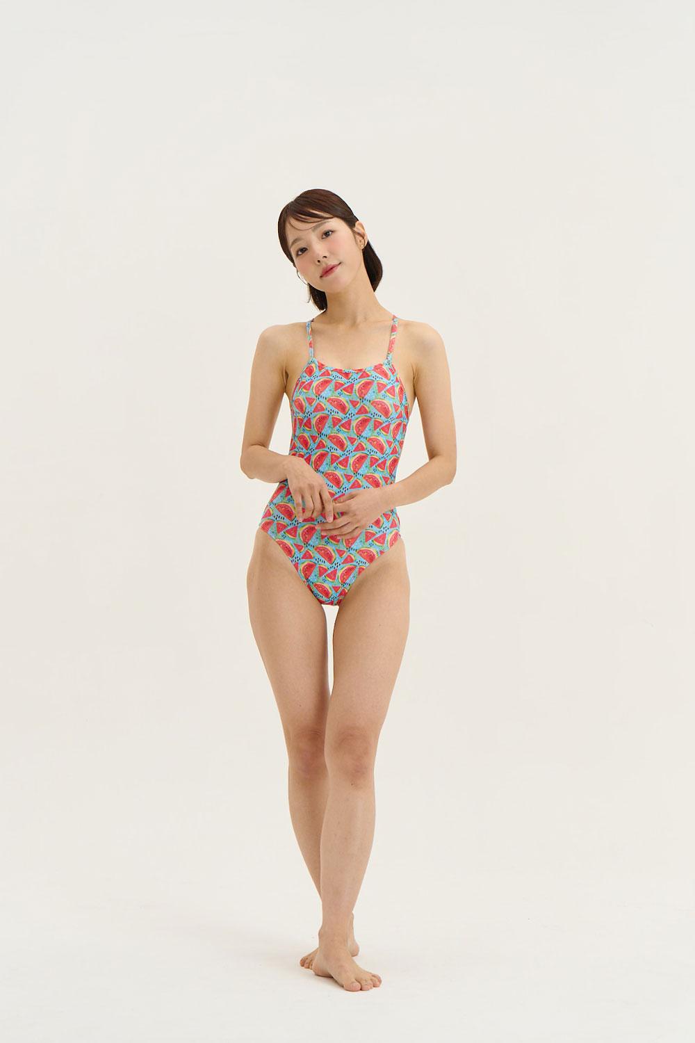 땡모반 -  One Piece Swimsuit [Single back]