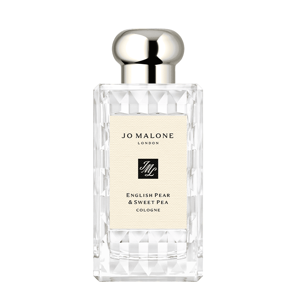 English Pear & Sweet Pea Fluted Cologne
