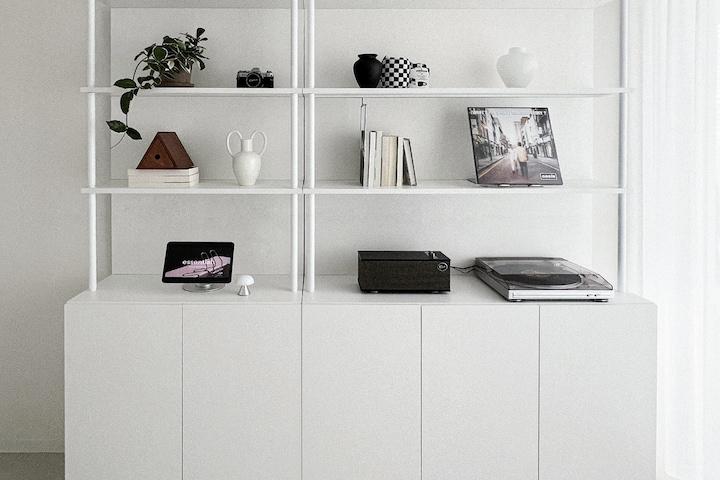 베이직 E0 독일 샤트데코 높은형 1200 시스템 수납장 책장