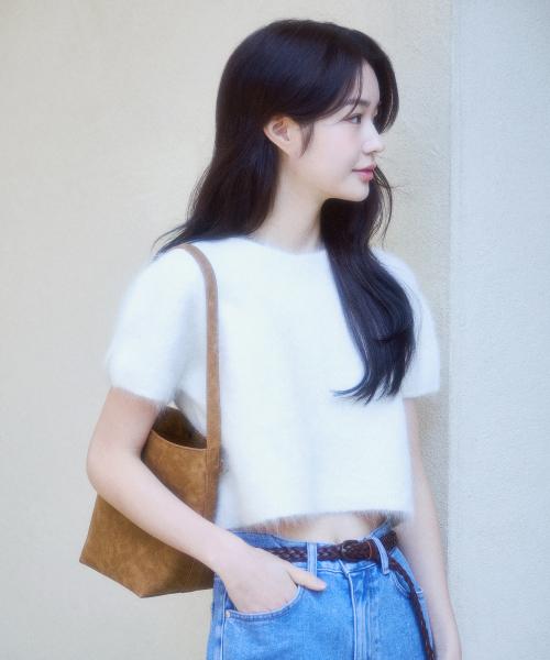 아오하(AHOHA)  리즈 숄더백 카멜 - 사이즈 & 후기 | 무신사