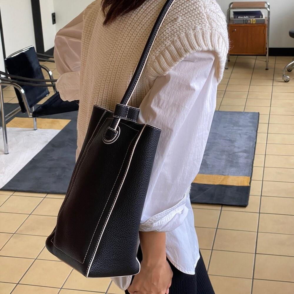 여성 소가죽 데일리 토트백 호보백 숄더백